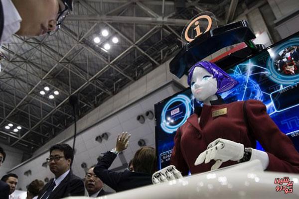 ربات های سخنگو در متروی ژاپن