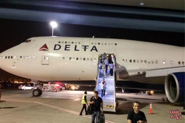 ضرر ۲۵ میلیون دلاری برای شرکت هواپیمایی دلتا ایر آمریکا