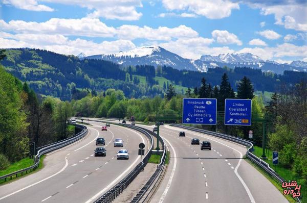 کاهش سرعت خودرو‌ها در بزرگرا‌های آلمان