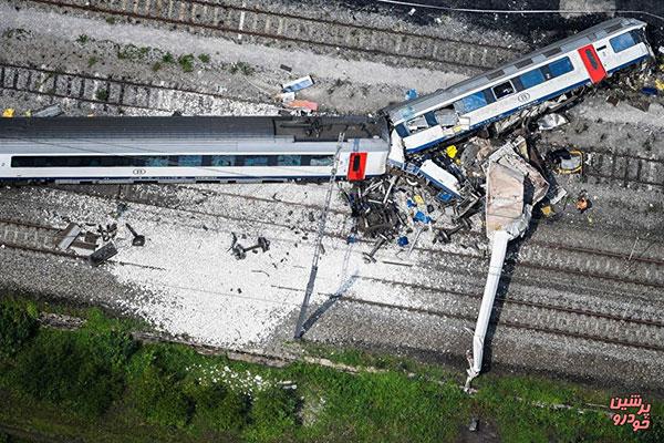 برخورد قطارهای مسافربری در اسپانیا