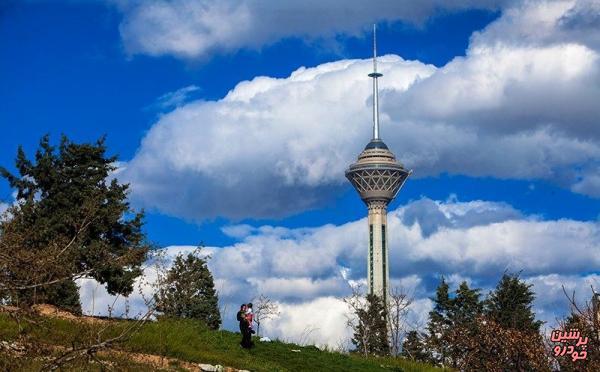 کیفیت هوای تهران در 21 بهمن ماه