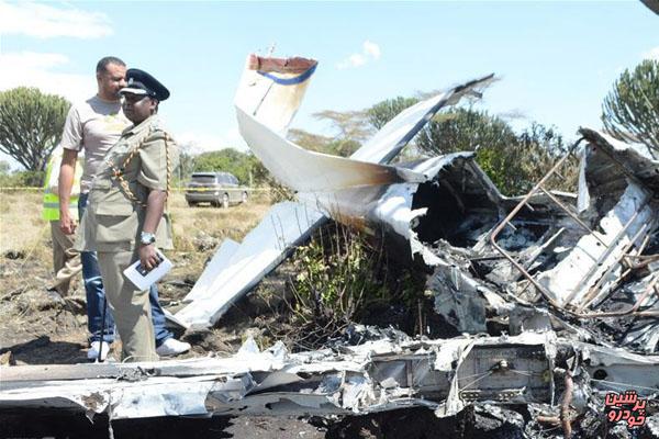 یک هواپیمای در کنیا سقوط کرد