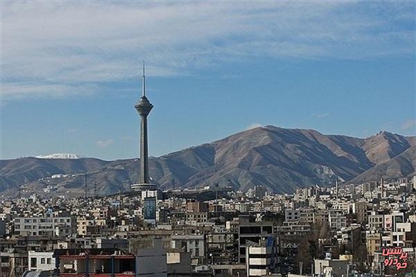 کیفیت هوای تهران با شاخص 78 سالم است