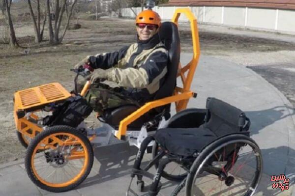 طراحی چهارچرخه ای برای طبیعت گردی معلولان