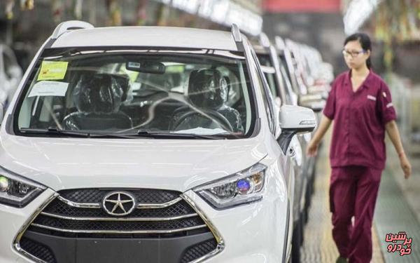 تداوم کاهش فروش خودرو در چین