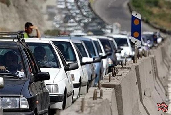 ترافیک سنگین در محورهای هراز، فیروزکوه و چالوس