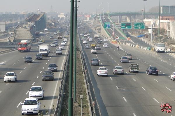 ترافیک پرحجم در مسیر آزادراه کرج ـ قزوین