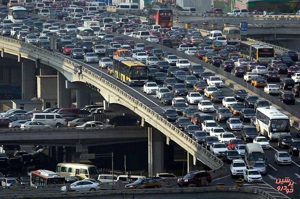 تشریح وضعیت ترافیک معابر تهران در 18 فروردین
