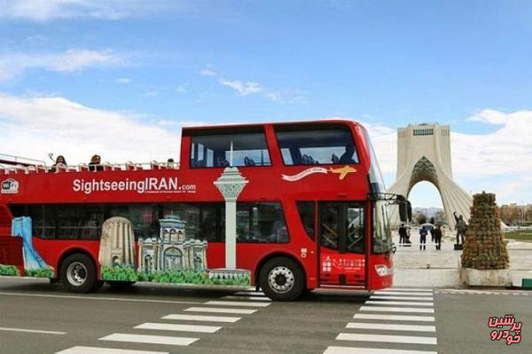 افزایش استفاده از اتوبوس گردشگری تهران در نوروز