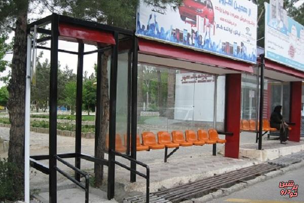تبدیل ایستگاه‌‌های اتوبوس کرج به استند تبلیغاتی