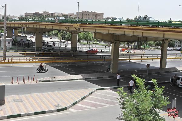 وضعیت ترافیکی مسیرهای اطراف پل گیشا