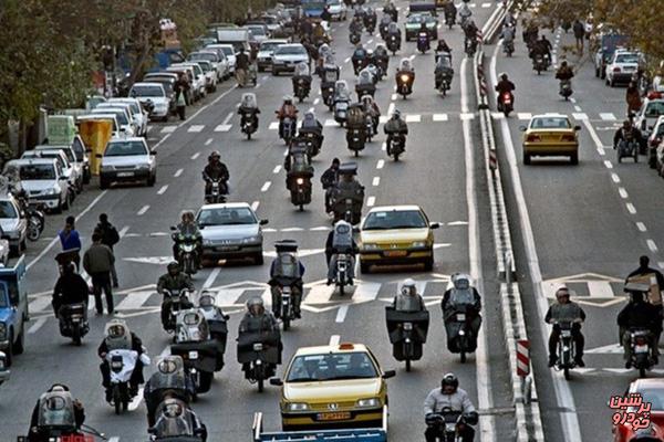 تردد 9 میلیون موتورسیکلت فاقد بیمه!