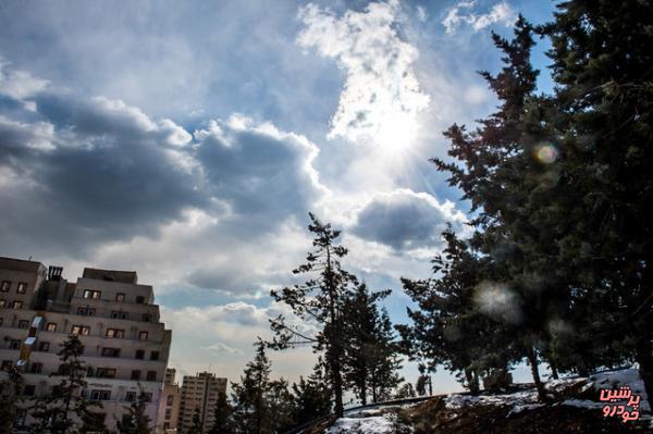 کاهش دمای هوای تهران با وزش باد