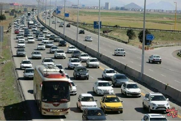 محدودیت ترافیکی راه های کشور در 19 مرداد