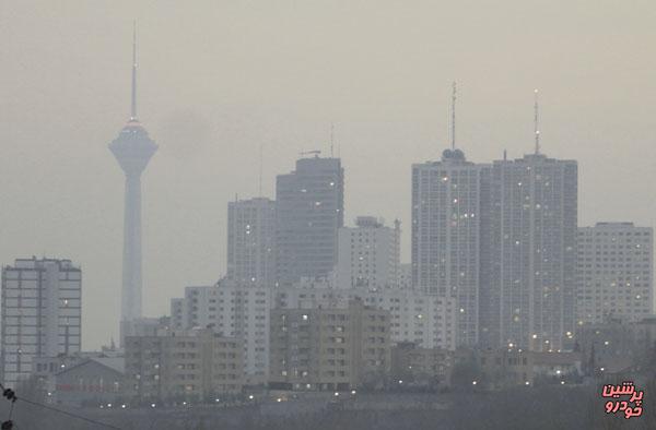 هوای تهران در برخی ساعات آلوده می‌شود