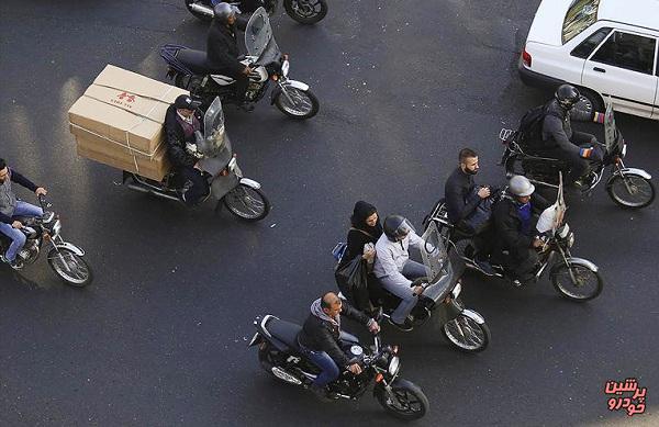 مدیریت شهری به ساماندهی موتورسیکلت‌ها بی‌توجه است