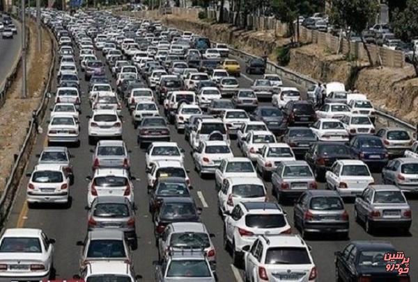 پیش‌بینی ترافیک سنگین در آخر هفته
