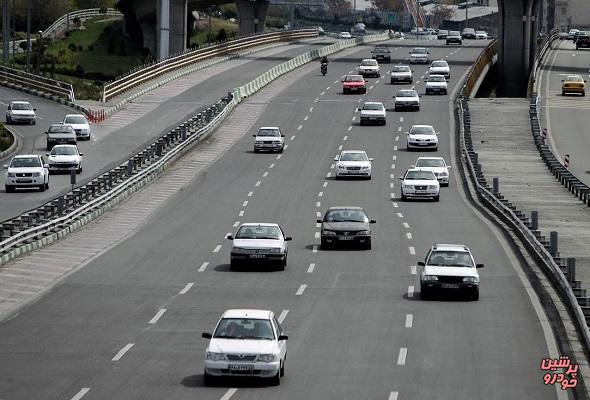 محدودیت ترافیکی راه های کشور در 11 مهر