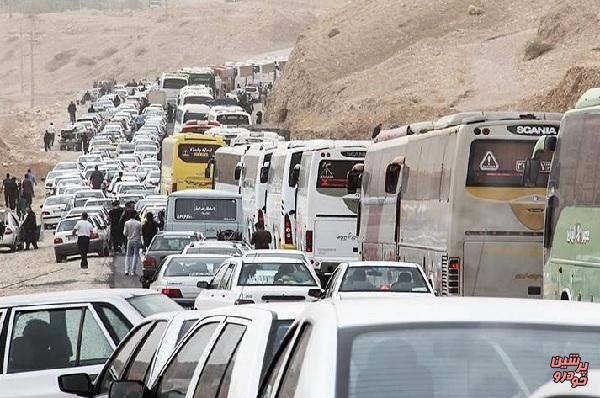 افزایش حجم ترافیک در مرز مهران