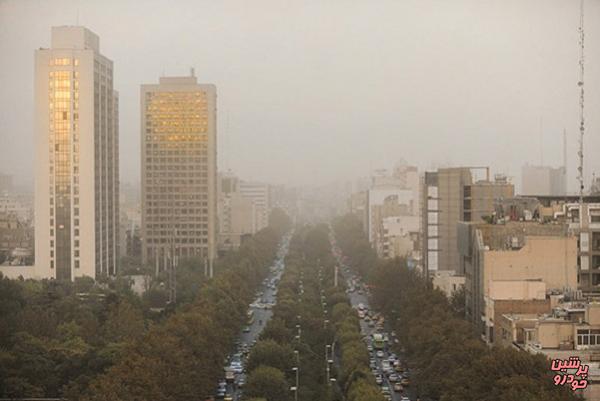 کاهش کیفیت هوای تهران در برخی ساعات امروز
