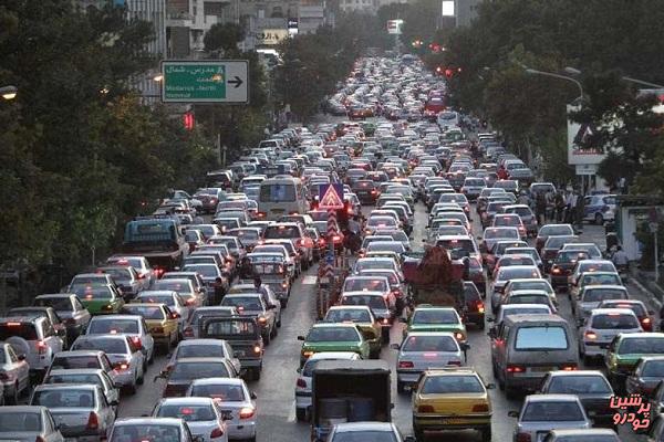 4 میلیون و 200 هزار خودرو در تهران تردد می‌کنند