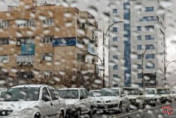 توصیه‌های ترافیکی در هوای بارانی