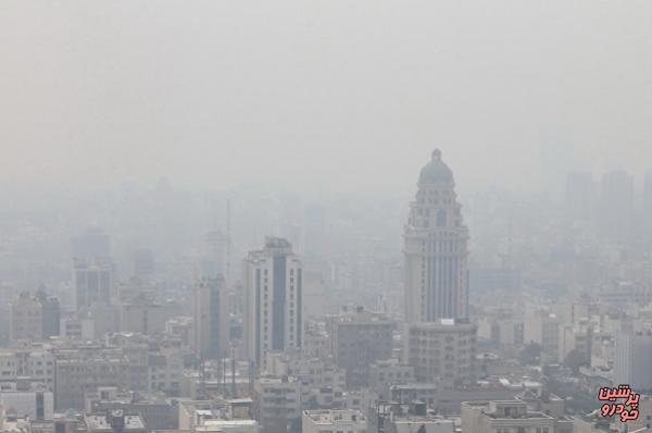 کیفیت هوای تهران حساس برای گروه‌های ناسالم