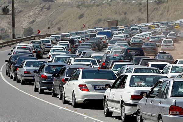 ترافیک سنگین در ورودی های تهران