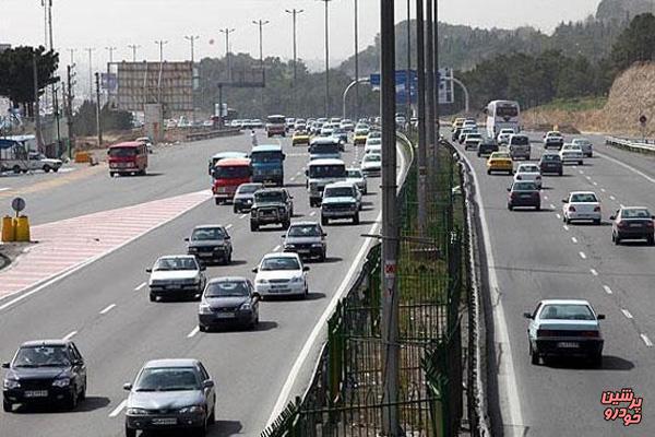 محدودیت ترافیکی راه های کشور در 25 آذر