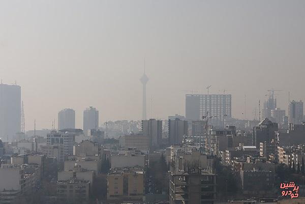 آمار کیفیت هوای تهران در دی ماه‌های ۸ سال اخیر
