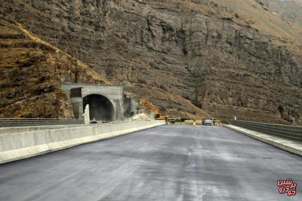 تکمیل ۵۰ درصد قطعه دو آزادراه تهران-شمال تا ۱۴۰۰