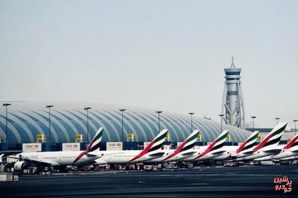 اولین افت ترافیک مسافری در فرودگاه دوبی