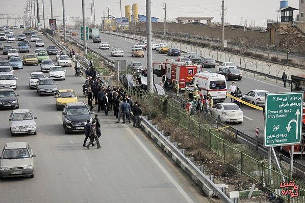 مرگ ۸۷۸ نفر در تصادفات رانندگی استان تهران
