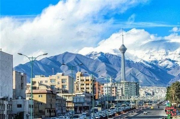 هوای تهران در شرایط سالم