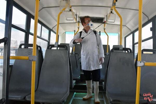 5000 اتوبوس به افشانه ضدعفونی کننده تجهیز شد