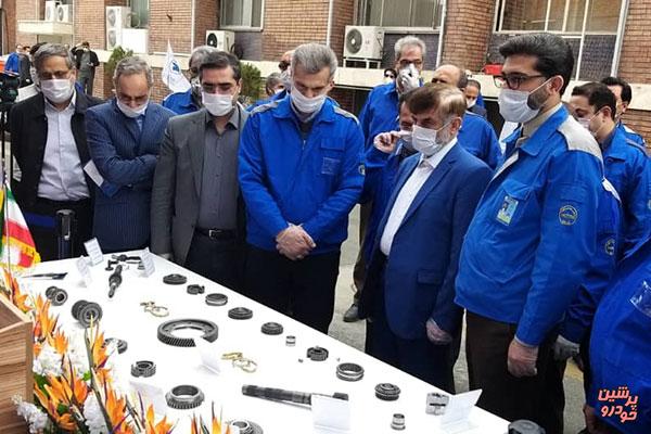 رونمایی خط تولید گیربکس 6سرعته دستی و اتومات ایرانی
