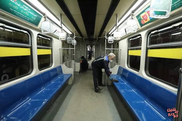 اقدامات مترو تهران برای مقابله با شیوع کرونا