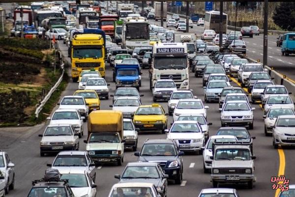 ترافیک پرحجم صبحگاهی در بزرگراه‌های تهران