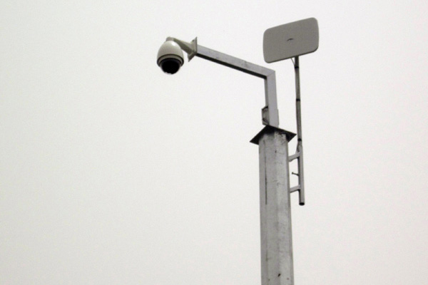 نصب دوربین نظارت ترافیک در میدان آزادی