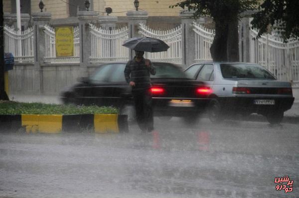بارش باران در اکثر استان‌های کشور تا 2 روز آینده