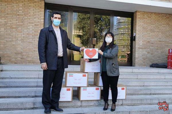 چری، 10000 ماسک به ایران اهدا کرد
