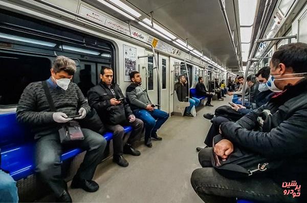 مسافران مترو تهران ۴۰ درصد افزایش یافت