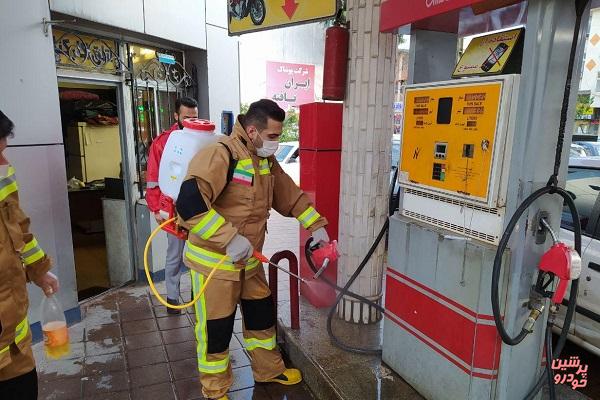 وضعیت پمپ بنزین‌های تهران در شرایط کرونایی