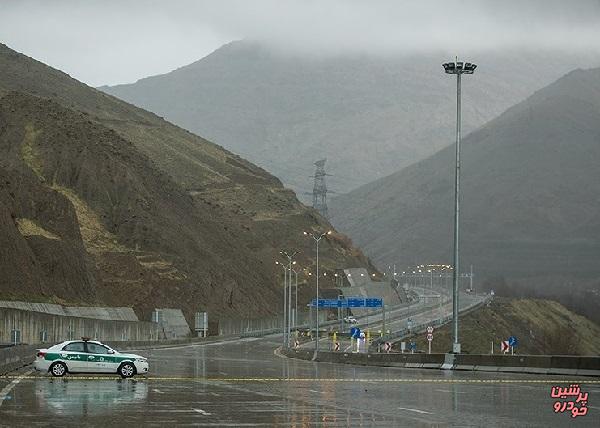 آزادراه تهران - شمال مسدود شد