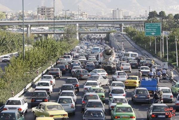 شاخص ترافیک تهران به عدد ۸۰ رسید