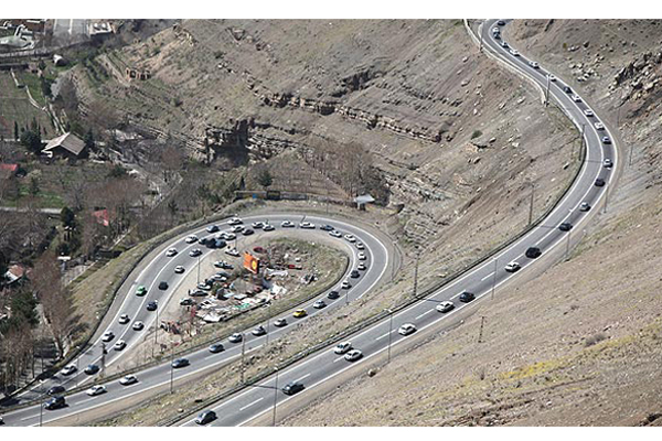 محدودیت های ترافیكی جاده چالوس محدودیت های ترافیكی جاده چالوس