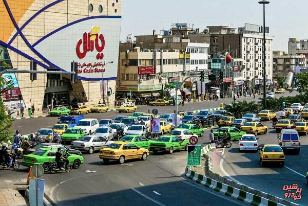 کیفیت هوا در مناطق پرتردد تهران کاهش یافت