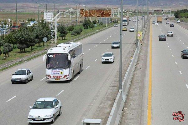 محدودیت ترافیکی راه‌های کشور در 11 تیر