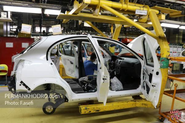 تولید روزانه 2200 دستگاه خودرو در سایپا