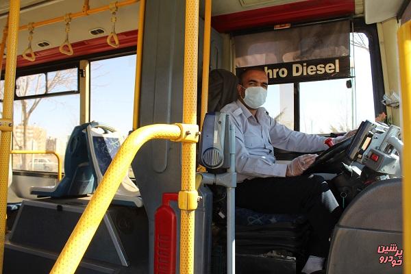 رانندگان اتوبوس روزانه ۱۱هزار ماسک نیاز دارند